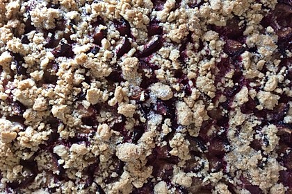 Omas Streusel - Zwetschgenkuchen mit Mürbteig 8
