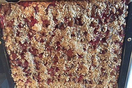 Omas Streusel - Zwetschgenkuchen mit Mürbteig 6