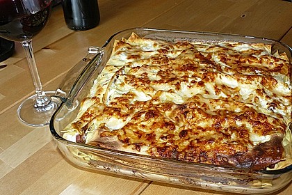 Lasagne mit Fleisch - Ragout 1