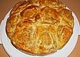 Hefekuchen mit Mandel - Apfelf&uuml;llung