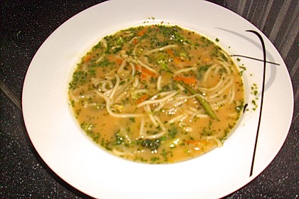 Nudelsuppe mit Gemüse 5