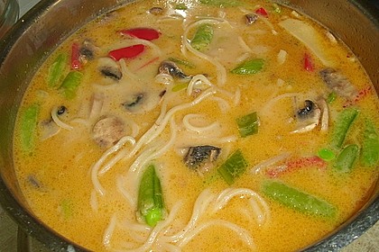 Nudelsuppe mit Gemüse 4