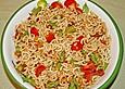 Nudelsalat tricolore
