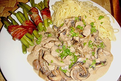 Geschnetzeltes Kalbfleisch Zürcher Art 1