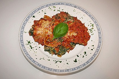 Gef&uuml;llte Cannelloni mit Spinat, Krabben und Ricotta