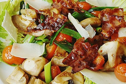 Tomaten - Pilz - Salat