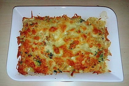 Nudel - Lachs - Auflauf mit Brokkoli 2