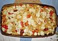 Nudelgratin mit Tomaten