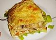 Vegetarische Pfannkuchentorte