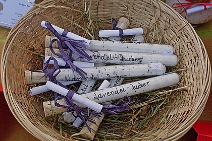 Lavendelzucker