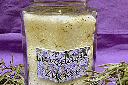 Lavendelzucker 2
