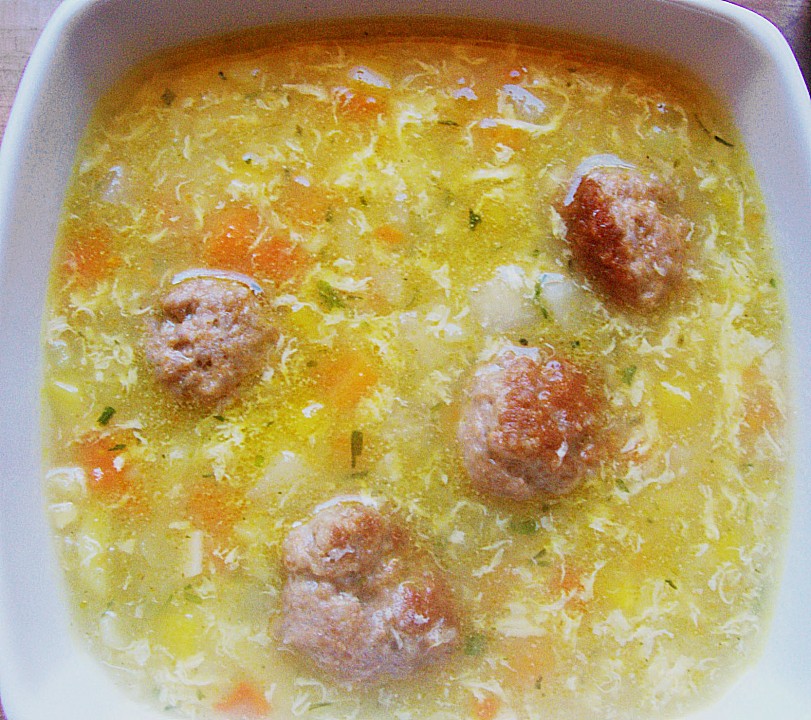 Suppen Fleischklöße — Rezepte Suchen