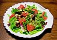Fruchtiger Blattsalat