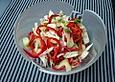 Fenchelsalat mit Paprika und Tomaten