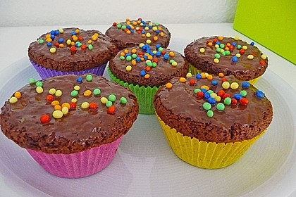 Schokomuffins mit Zartbitterschokolade 4