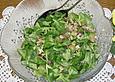 Gourmet Feldsalat mit Trauben, Schinken und N&uuml;ssen