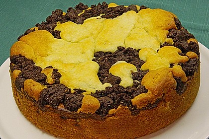 Birnen - Buttermilchkuchen mit Schokozupfen 6