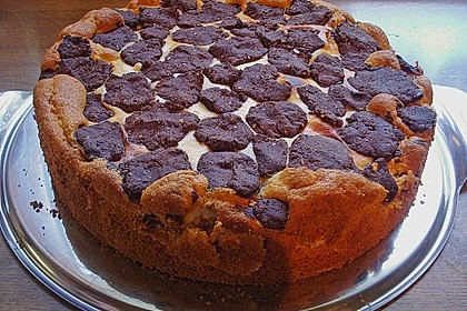 Birnen - Buttermilchkuchen mit Schokozupfen 9