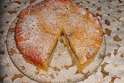 Birnen - Buttermilchkuchen mit Schokozupfen 14
