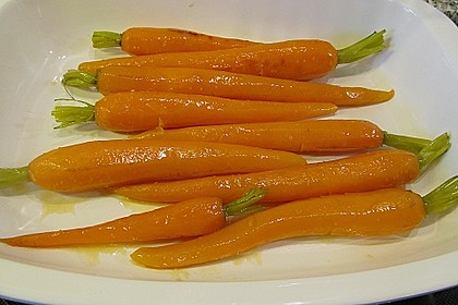 Glasierte Möhren 1