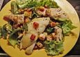 Blattsalat mit Fisch und w&uuml;rzigem Gem&uuml;se