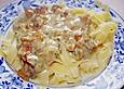 Pilzsauce mit Petersilie