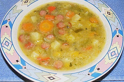 Schnelle Minestrone 2