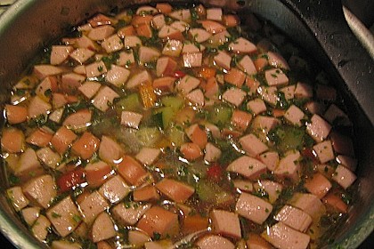 Schnelle Minestrone 3