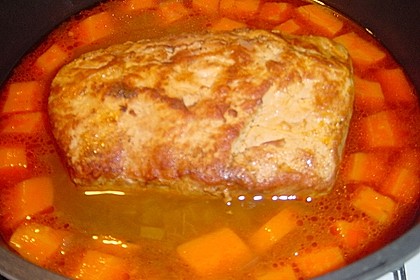 Fr&auml;nkischer Schweinebraten mit dunkler Brotso&szlig;e 9