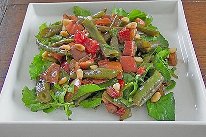 Rucola - Bohnen - Salat