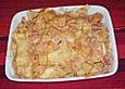 Pasta im Pizzamantel