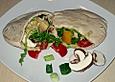 Honig - Senf - Huhn in Weizen - Pitas