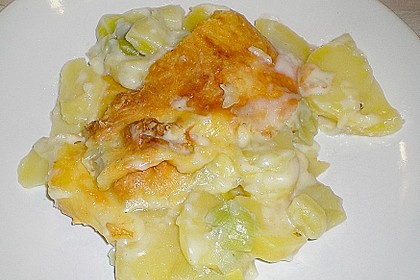 Lauch - Kartoffelauflauf 4
