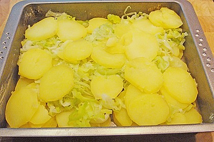 Lauch - Kartoffelauflauf 5