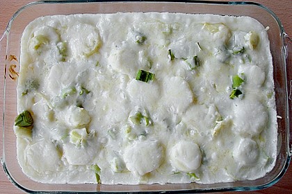 Lauch - Kartoffelauflauf 9