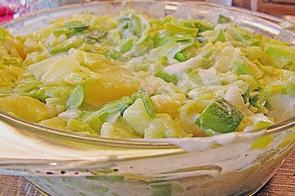 Lauch - Kartoffelauflauf 10