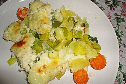 Lauch - Kartoffelauflauf 16
