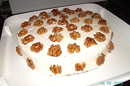 Gebrannte Walnuss - Torte 3