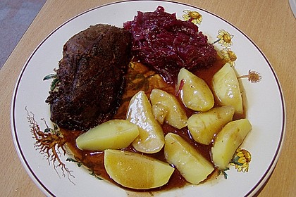 G&auml;nsebrust mit Orangensauce