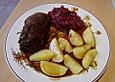 G&auml;nsebrust mit Orangensauce
