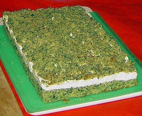 Süßer grüner Spinatkuchen (Rezept mit Bild) von Sofi | Chefkoch.de