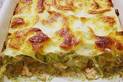 Lachs - Lasagne 1