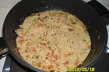 Couscous - Gem&uuml;se - Pfanne mit leichter K&auml;sesauce 20
