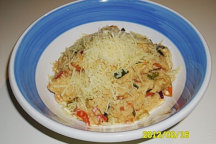 Couscous - Gem&uuml;se - Pfanne mit leichter K&auml;sesauce 21