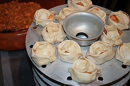 Herbst - Manti mit S&uuml;&szlig;kartoffeln und Hokkaido - K&uuml;rbis 3