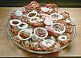 Antipasti von Tomaten