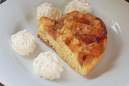Apfelkuchen ohne Fett 1