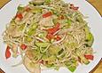 Asiatische Nudelpfanne