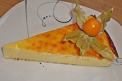K&auml;sekuchen ohne Boden 1
