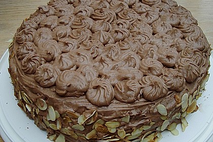 Nougat - Orangencreme - Torte 11